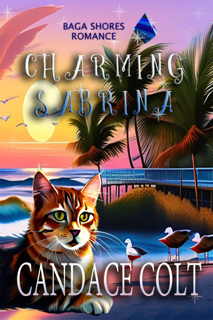 Charming Sabrina is book 2 in the Baga Shores enchanting sweet paranormal romance series by Candace Colt 