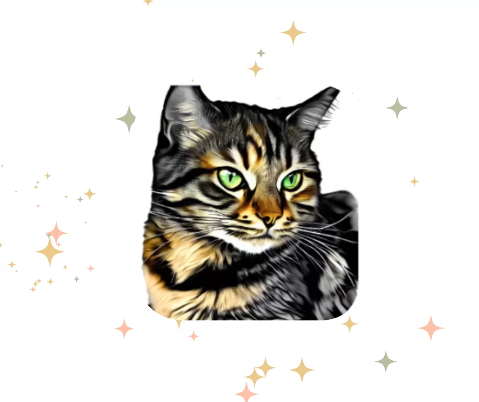 Picture of the tortoiseshell cat named Wishes from Summoning Callie by Candace Colt.